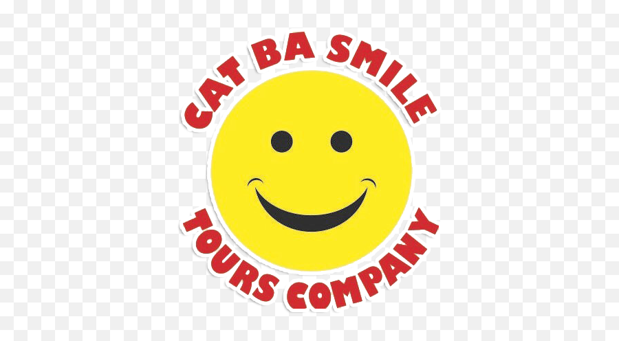 About Cat Ba - Discover Cat Ba With Smile Tour Black Emoji,Disturbed Emoticon