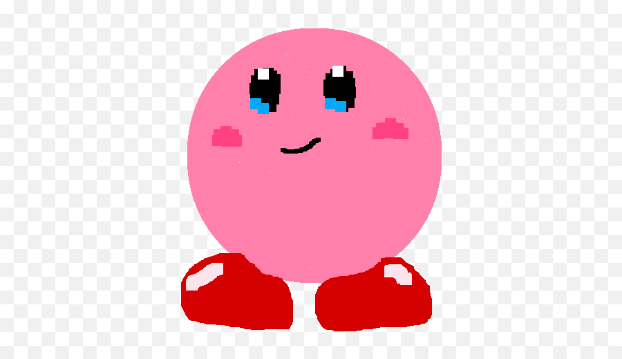 New Posts In Fanart - Kirby Community On Game Jolt Emoji,Text Emoticon Sad Kirby