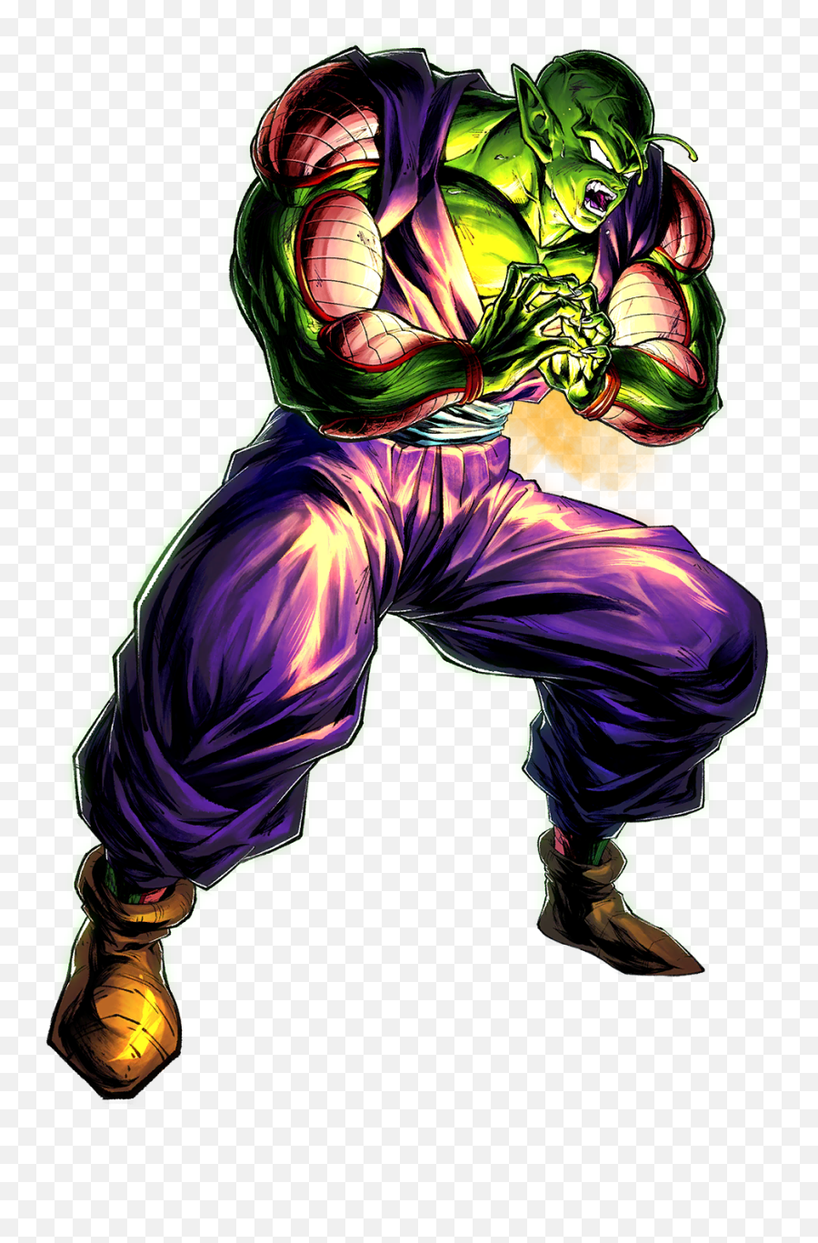 Piccolo Growing Muscles Render Dragon Ball Legendspng Emoji,Emojis Mussules