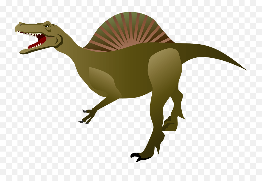 Spinosaurus Dinosaur Clipart - Spinosaurus Clipart Emoji,Dino Emoji