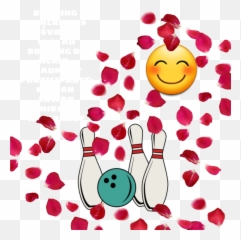 Bowling Sticker - Happy Emoji,Bowling Emoticon