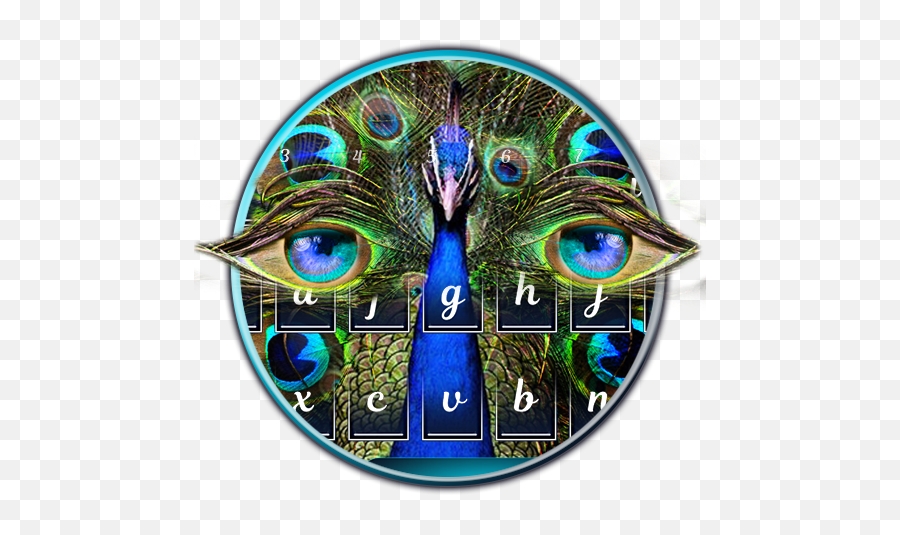 Amazoncom Magical Peacock Eyes Keyboard Theme Apps U0026 Games Emoji,Magical Emoticons