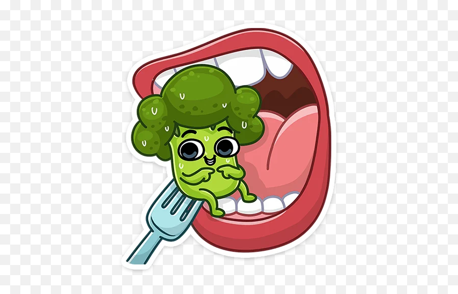 Telegram Sticker From Pack Emoji,Brocoli Emoji