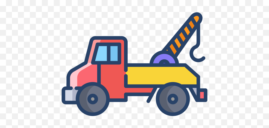 Tow Truck - Free Transportation Icons Emoji,Bulldozer Emoji