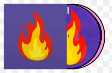 Serato Control Vinyl - Serato Denut Vinyle Emoji,Flame Emoji Pillow