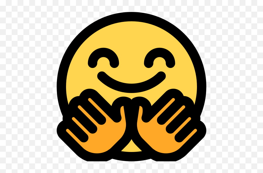 Hug - Happy Emoji,Hug Emoji Copy And Paste