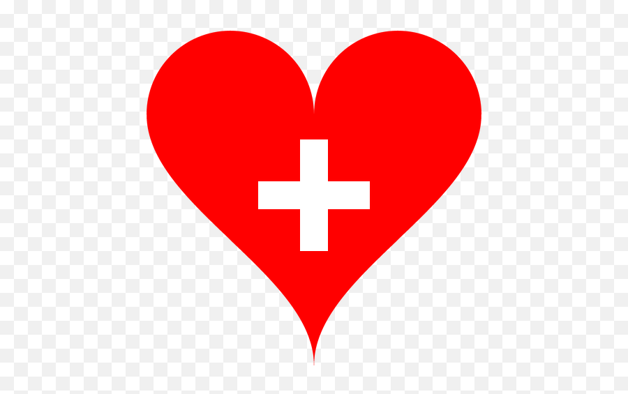 Love Heart Flag - Free Image On Pixabay Corazon Rojo Con Cruz Emoji,Emotions On Sleeve