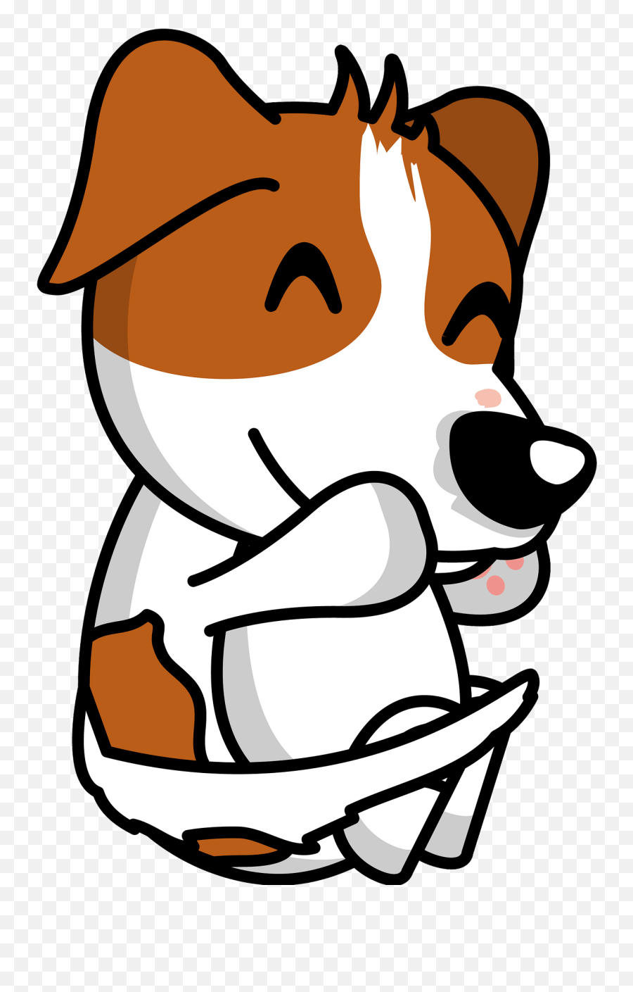 Jack Russell Terrier Clipart - Happy Emoji,Jack Russell Emoji