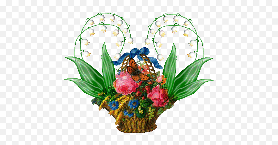 Bouquets De Muguet Mon Jardin Magique - Clipart Muguet 1er Mai Emoji,Jiff Emoji