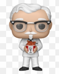 Icons Funko Pop Colonel Sanders 36802 Kfc Action Figures - Funko Pop Kfc Emoji,Emoji Movie Funko Pop
