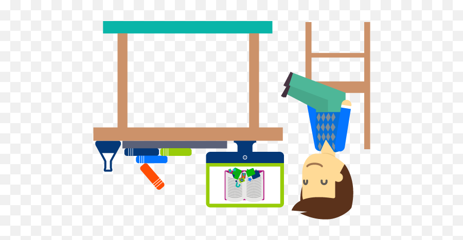 Free Flipped Classroom Cliparts Download Free Clip Art - Flipped Classroom Png Emoji,Flipping Chair Emoticon