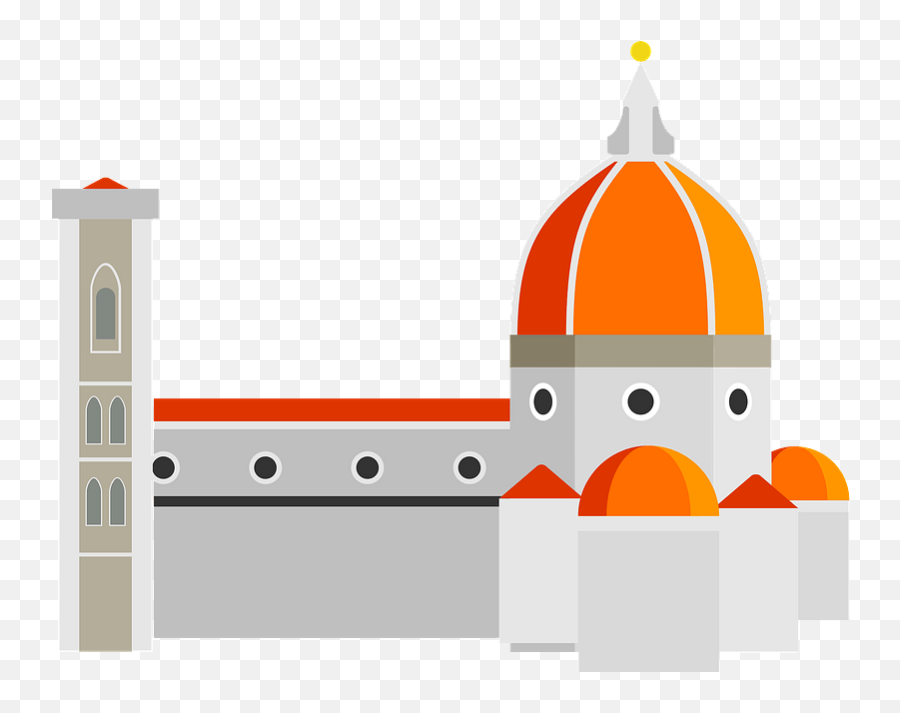 Cathedral - In Florence Clipart Free Download Transparent Florence Cathedral Png Clipart Emoji,Cathedral Emoji