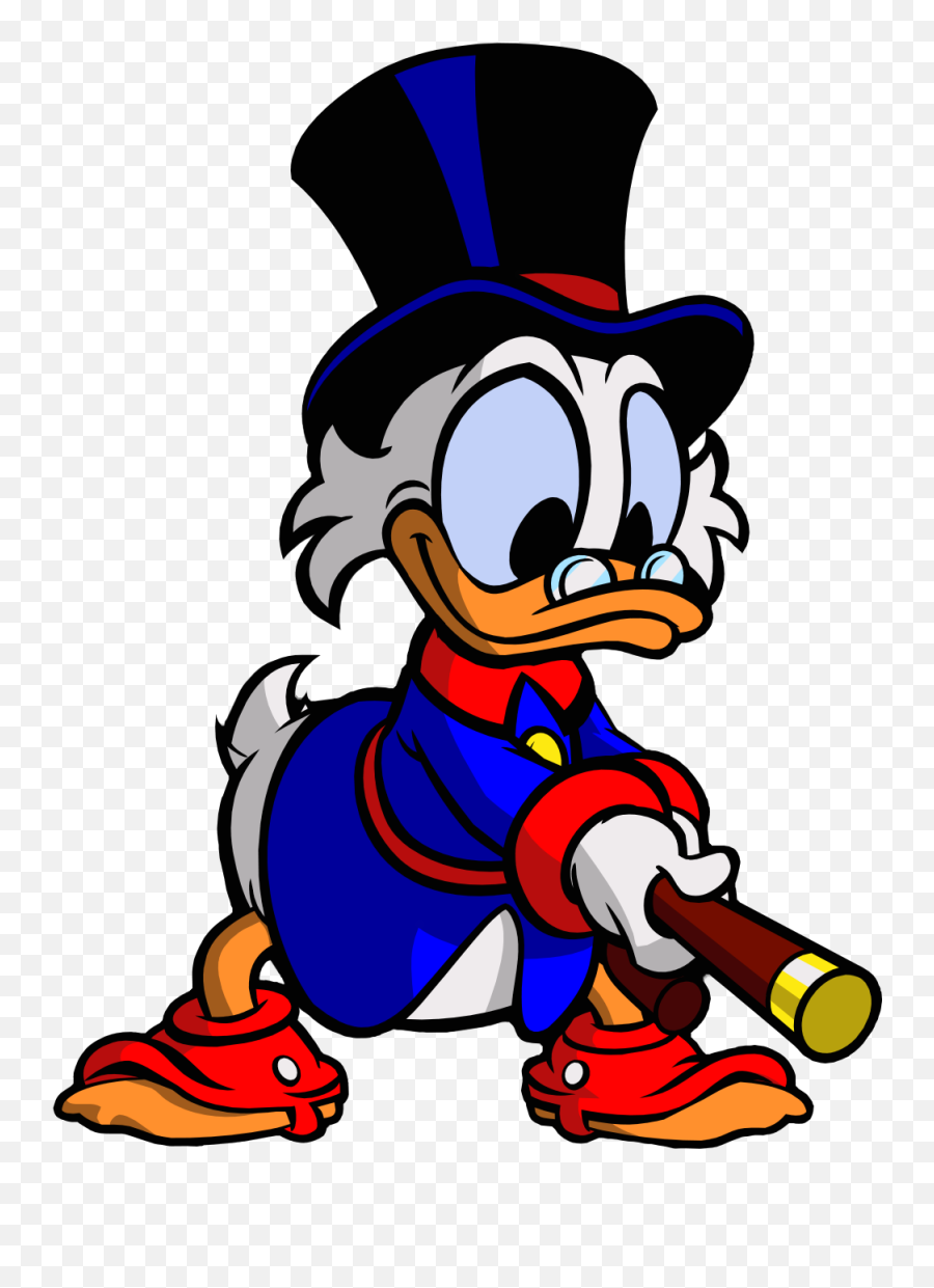 Scrooge Mcduck Clipart - Scrooge Mcduck Ducktales Remastered Emoji,Scrooge Emoji