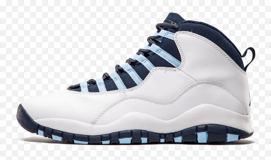 Air Jordan 10 - Air Jordan 10 Png Emoji,Unc Tar Heel Emoji