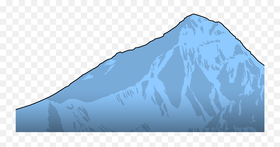 Glacier Clipart Summit Mountain Glacier Summit Mountain - Mount Everest Clipart Png Emoji,Whip Emoji Copy