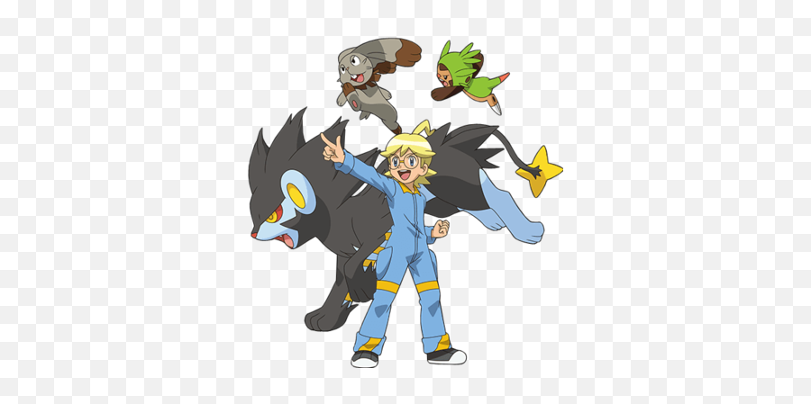 Pokémon The Series Xy U2014 Cast Characters - Tv Tropes Pokemon Xyz Characters Emoji,Pokemon Bw Emotion Theme