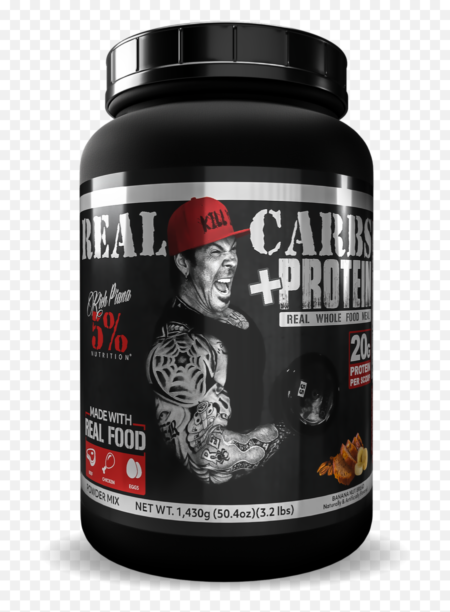 Real Carbs Protein Intl U2013 Rich Piana 5 Nutrition - Nutrition Real Carbs Protein Emoji,Eae Emoticon