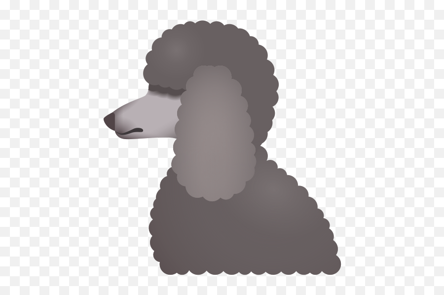 Poodleu2014u2014png - Curly Emoji,Dog Emojis Poodle