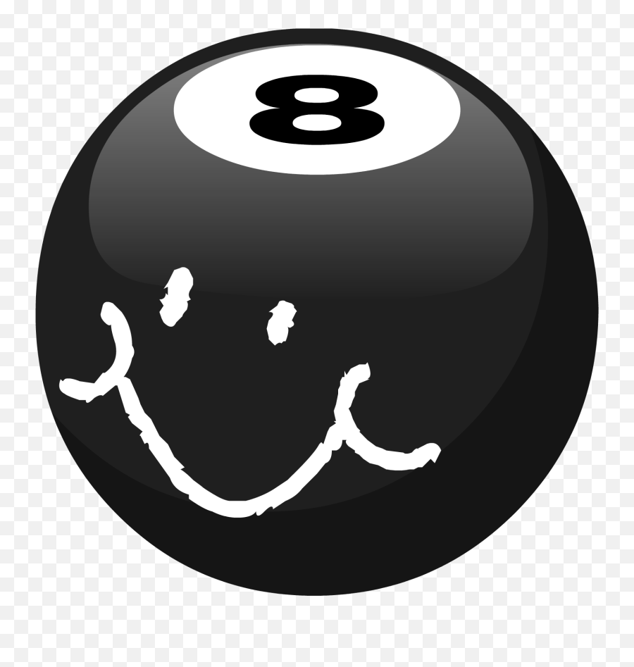 Battle For Bfdi 8 Ball Transparent Png - National Science Centre Emoji,Magic 8 Ball Emoticon