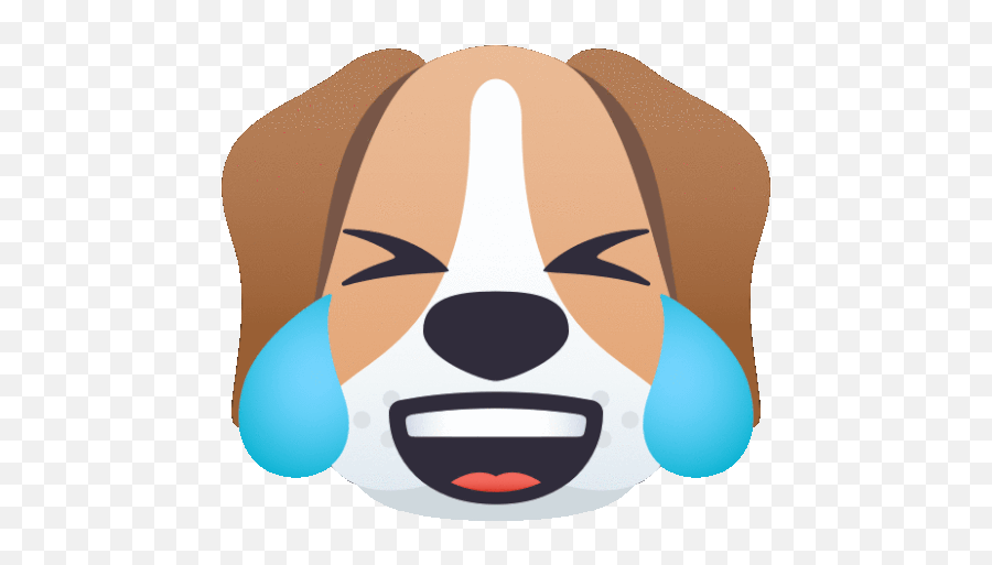 Laughing Hysterically Dog Gif - Laughinghysterically Dog Joypixels Descubre U0026 Comparte Gifs Happy Emoji,Hysterical Emoji