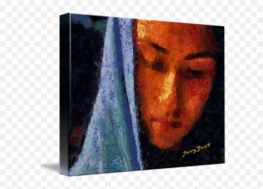 Mary By Jerry Bacik - Picture Frame Emoji,Baroque Art Emotion