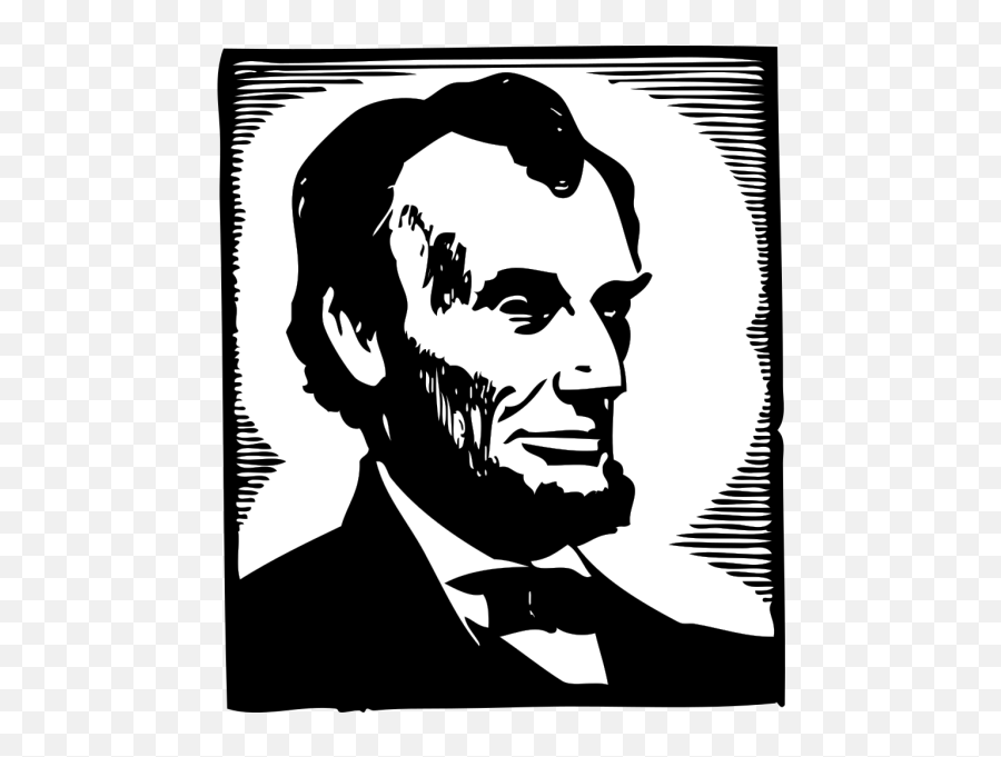 Abraham Lincoln Png Svg Clip Art For - Lincoln Cartoon Emoji,Abraham Lincoln Emoji