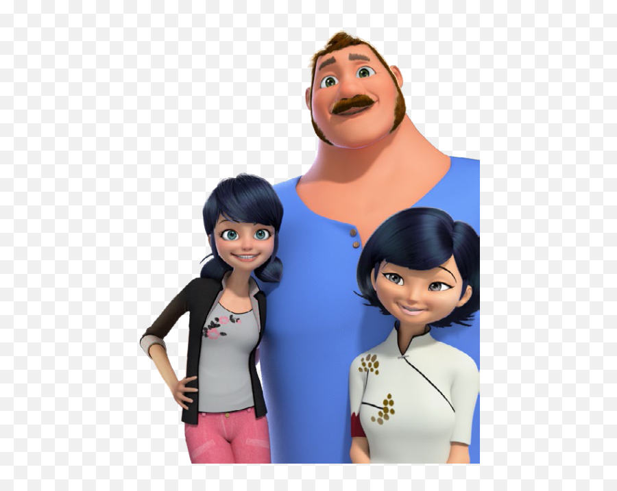 Miraculous Ladybug Marinette Family Png - Color Is Eyes Emoji,Miraculous Ladybug Emojis
