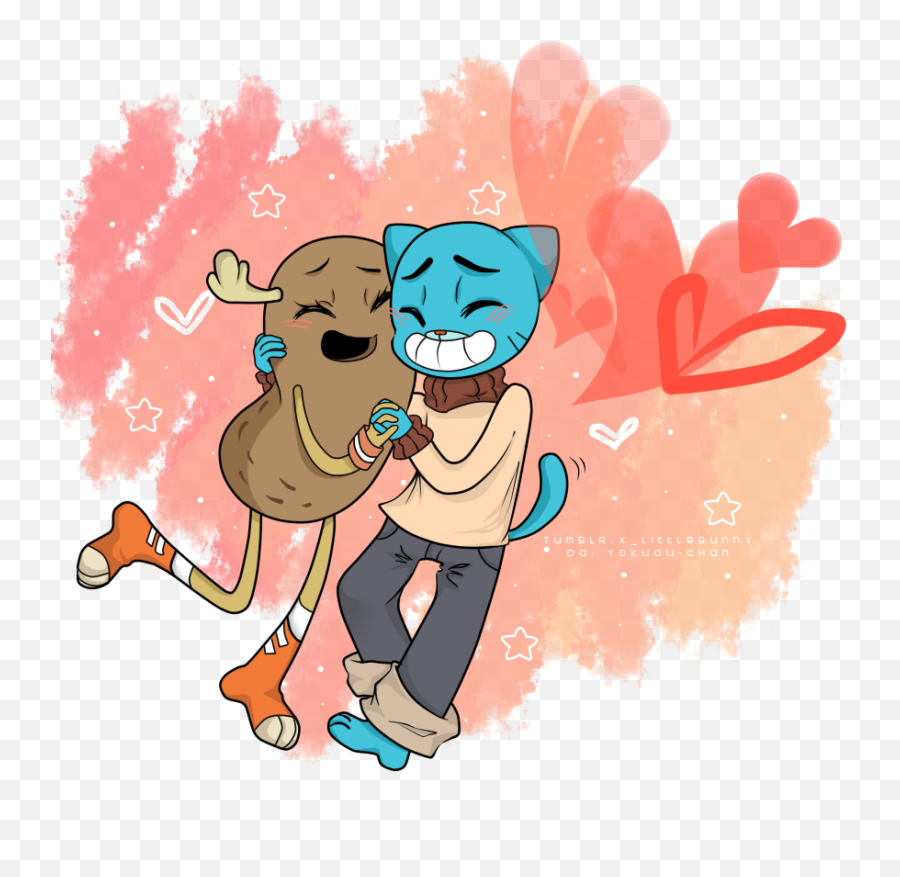 The Shows Main Ship - Anais Gumball Tumbler Cute Emoji,Tumblr Emotion Art Meme