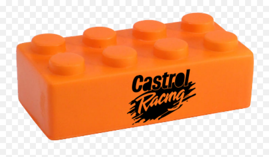 Building Block Stress Balls - Castrol Racing Emoji,Twinkie Emoticon