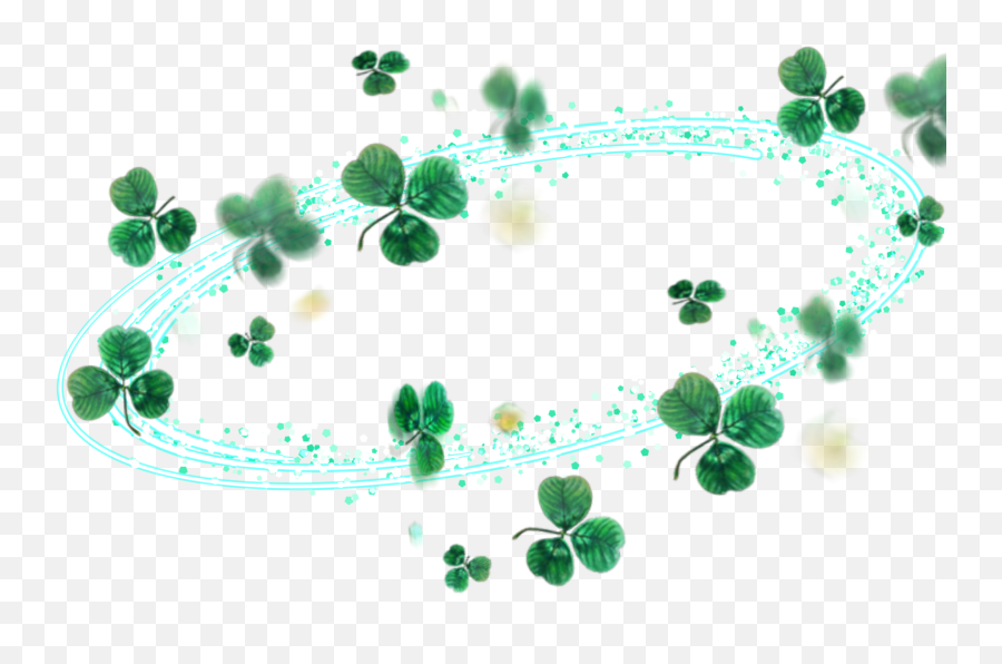 The Most Edited Saintpatricksday Picsart Emoji,Green Shamrock Emoticon