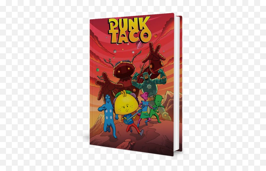 Punk Taco Volume 1 First Printing Woriginal Punk Taco Color Emoji,Tacos Are Like Emotions