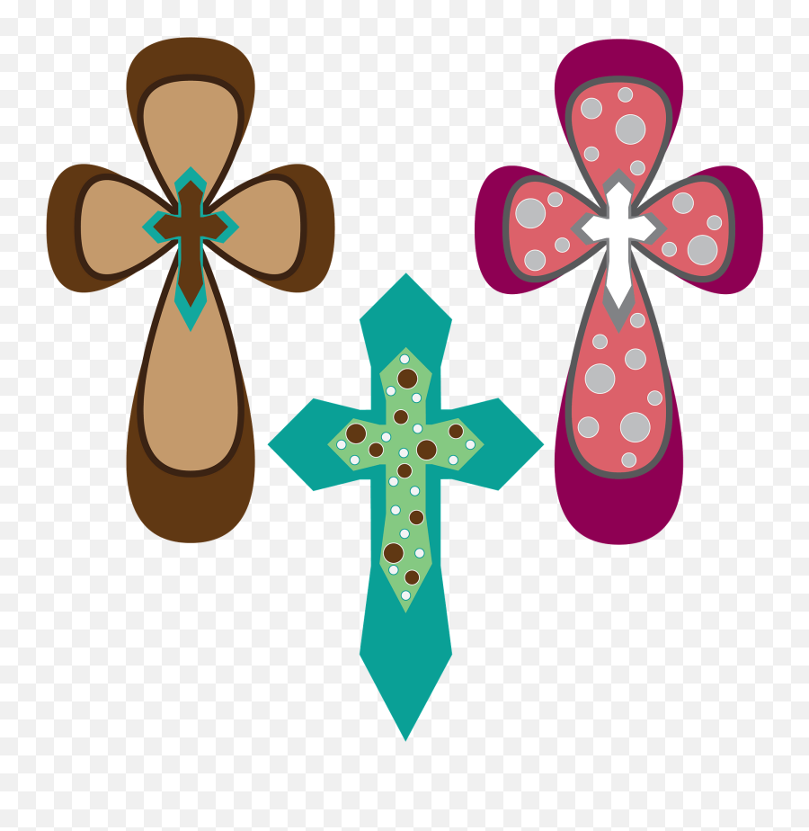 Holy Crosses Clipart - Christian Cross Emoji,Jesus Cross Emoji