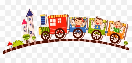 Download Cute Children Vector Korean 2016 Cartoon Clipart - Children On A Train Clipart Emoji,Steam Emoticon Alphabet