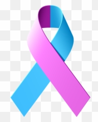 Pink Ribbon Clip Art Of Ribbons For - Pink And Blue Cancer Ribbon Emoji,Pink Ribbon Emoji