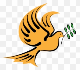 Dove Olive Branch Decal - Dove Pluckt An Olive Outline Cartoon Emoji,Rosie The Riveter Emoji