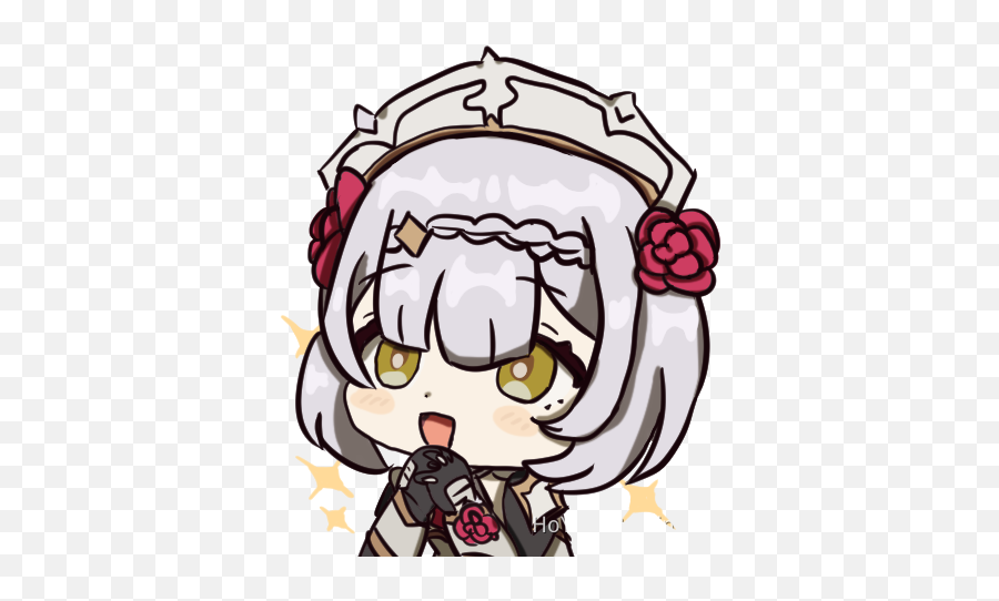 Ganyu Emoji But Its Noelle - Mihoyo Player Community,It/its Emoji