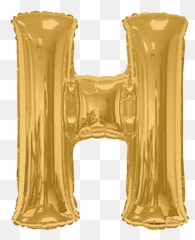 Gold Letter H 34u2033 Balloon Emoji,Emoji Letter H