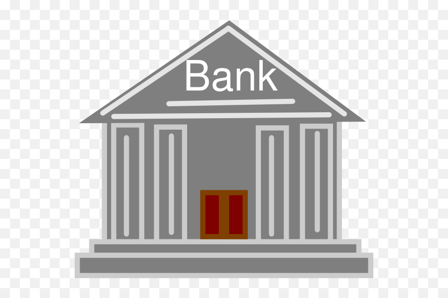 Bank Branch Clipart Clipart Kid - Clipartix Emoji,Emoji Bank
