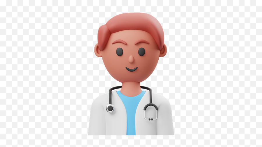 Premium Doctor 3d Illustration Download In Png Obj Or Blend Emoji,Doctor Emoji Symbol