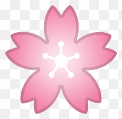 The Best Flower Emoji Meaning Facebook And View - Pink Cherry Blossom Emoji,Emojis Meaning