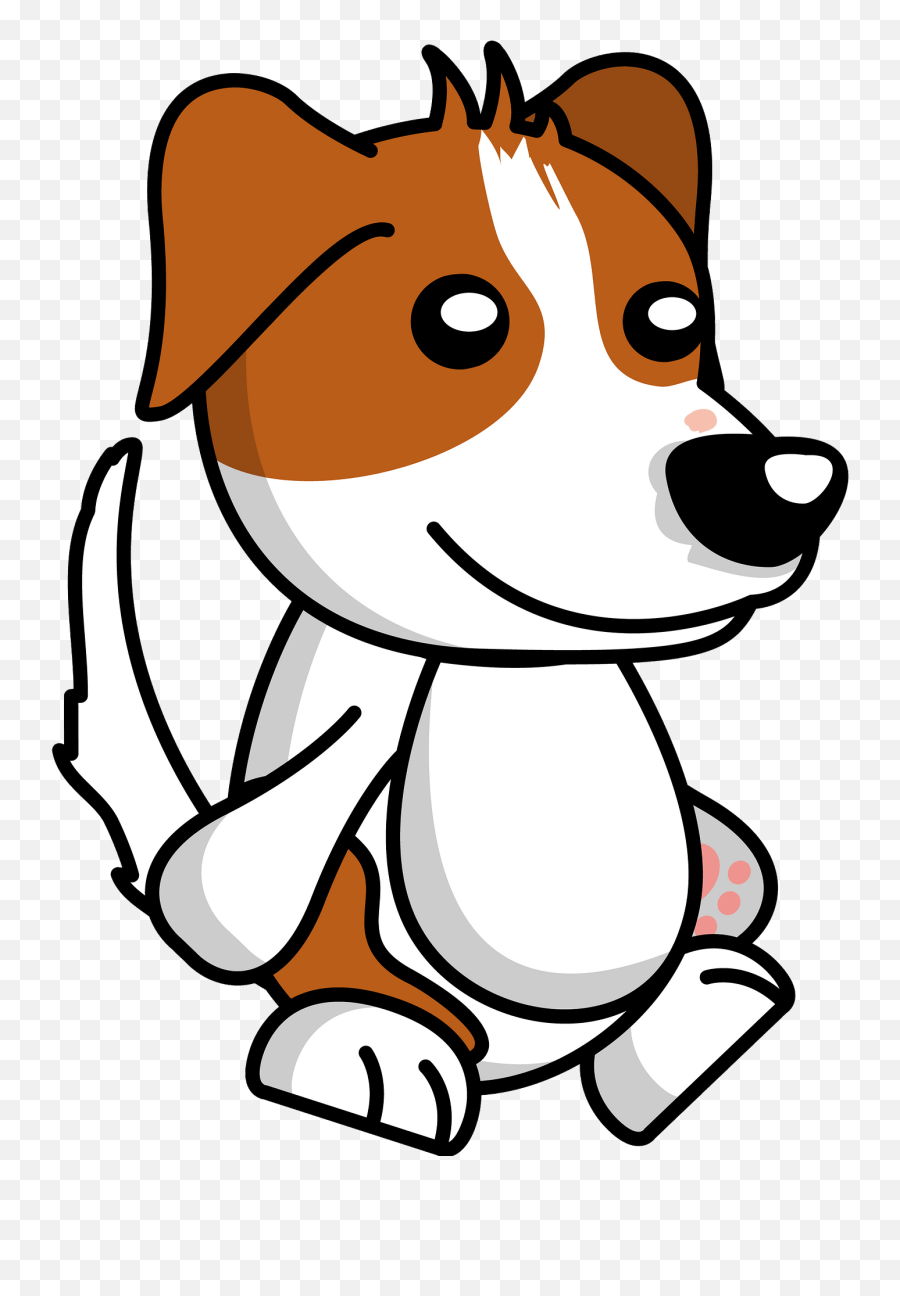 Jack Russell Terrier Clipart - Happy Emoji,Jack Russell Emoji