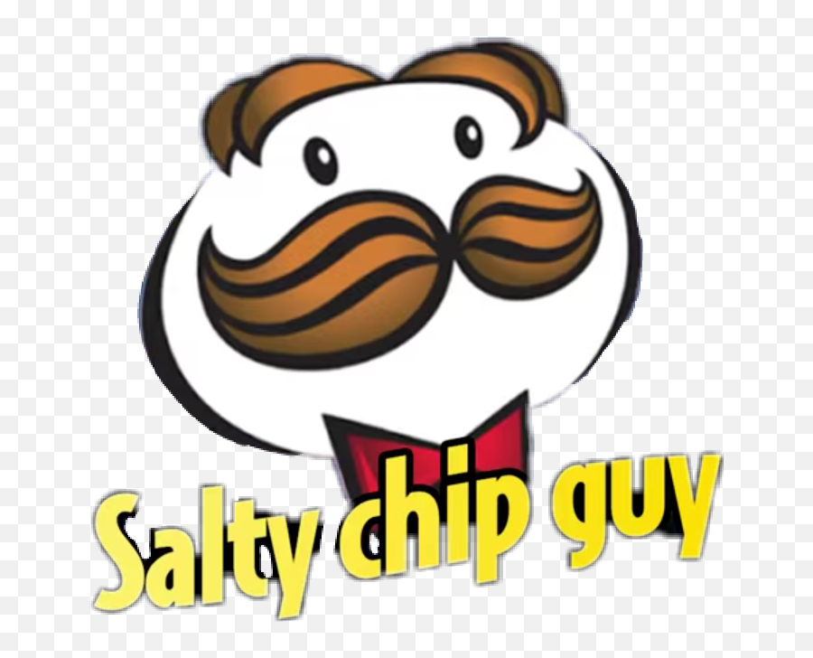Salty Chip Guy Pringles Sticker - Punyeta Pringles Emoji,Pringles Emoji