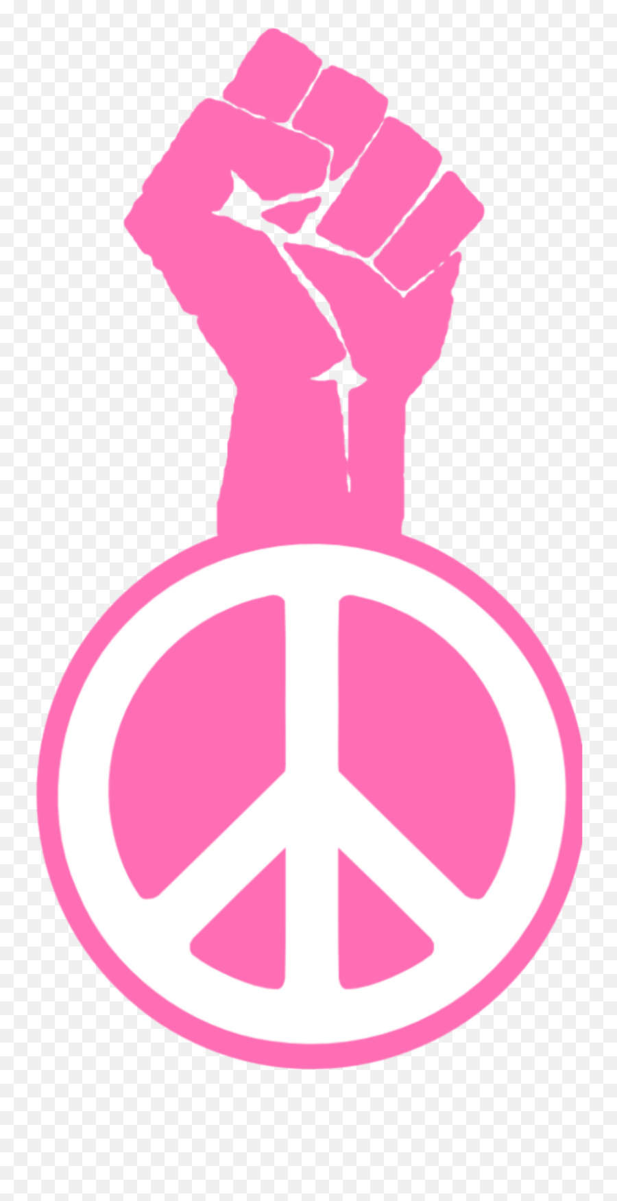 Mq Pink Peace Hand Hands Sticker By Marras - 21 September Special Day Emoji,Peace Hands Emoji