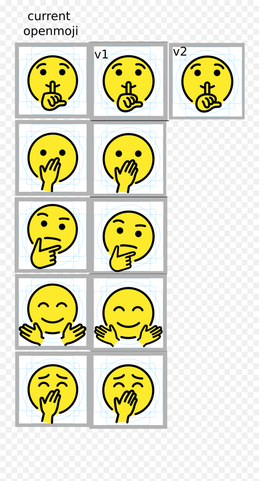 Hfg - Happy Emoji,Moyai Emoji