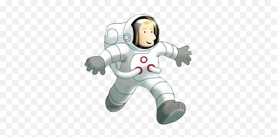 Spaceman - Moon Usborne First Reading Clipart Full Size Happy Emoji,Space Man Emoji