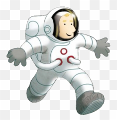 Spaceman - Moon Usborne First Reading Clipart Full Size Happy Emoji,Space Man Emoji