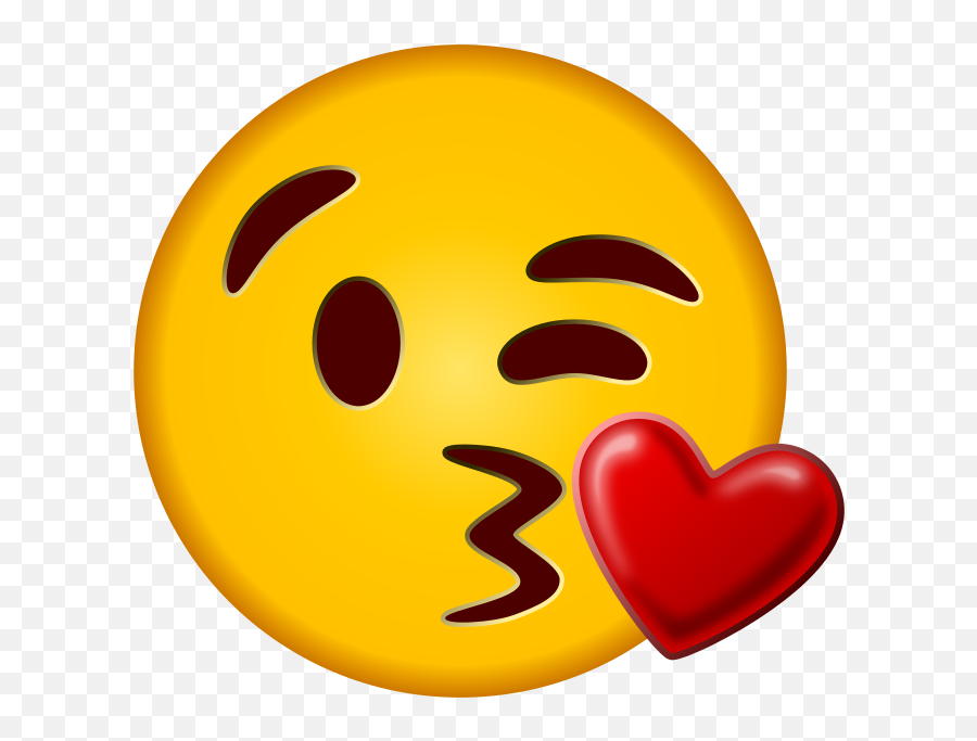 Kiss Emoji - Happy,Volume Emoji