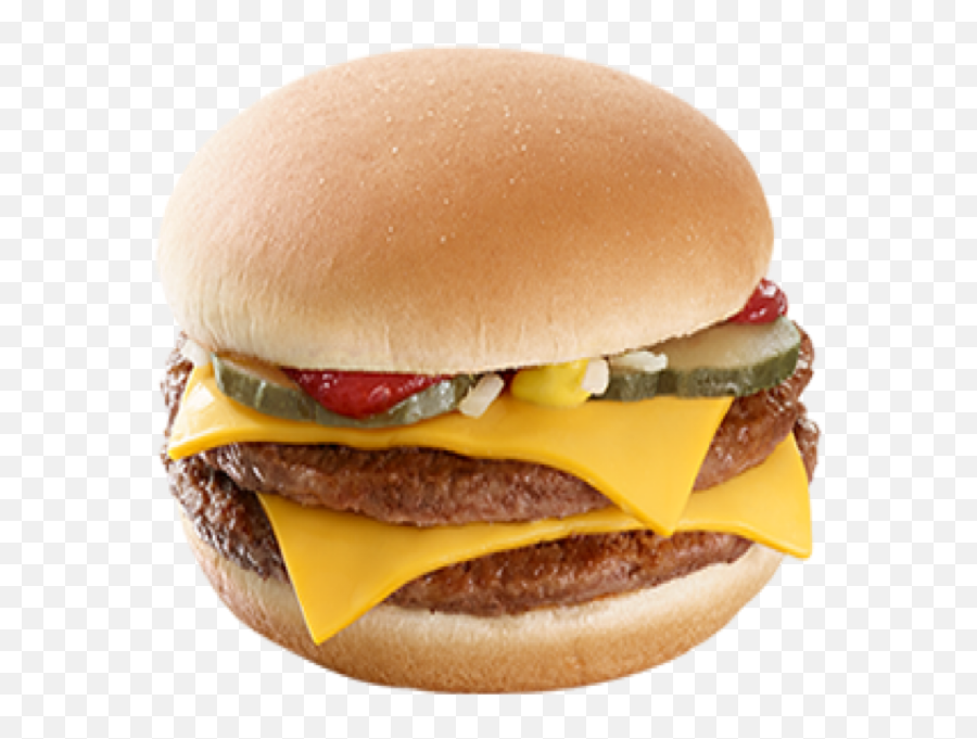 Cheeseburger Steak Burger Hamburger Mcdonaldu0027s Quarter - Mcdonalds Double Cheeseburger Png Emoji,Mcdonalds Emoji 4