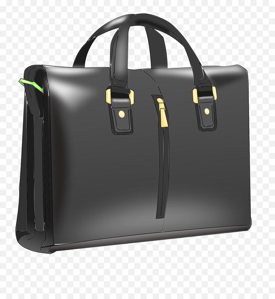 Briefcase Clipart Man Briefcase Man - Leather Hand Bag Png Emoji,Man Bag Emoji