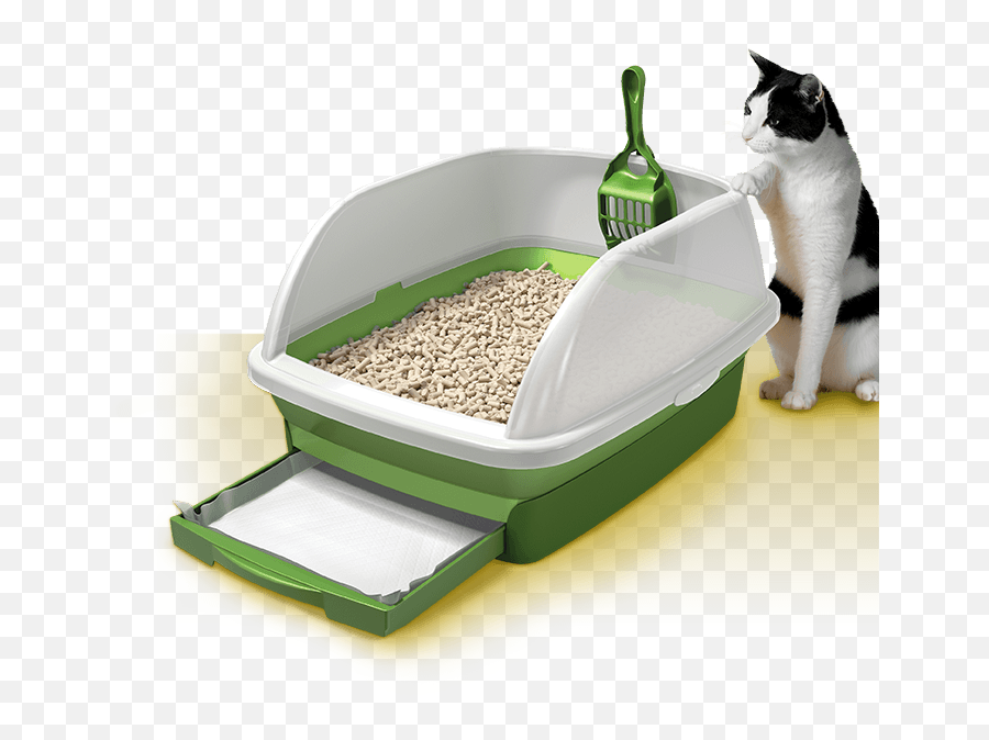 Cat Litter - Litter For Cats Emoji,Cat Using Litter Box Emoticon